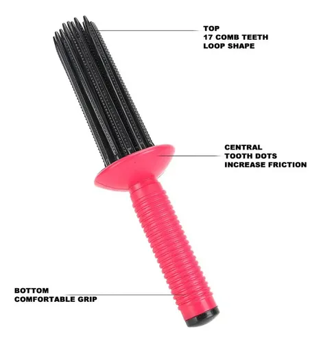 [peine Para Rizar El Cabello Y Esponjoso, Peine Para Rollos