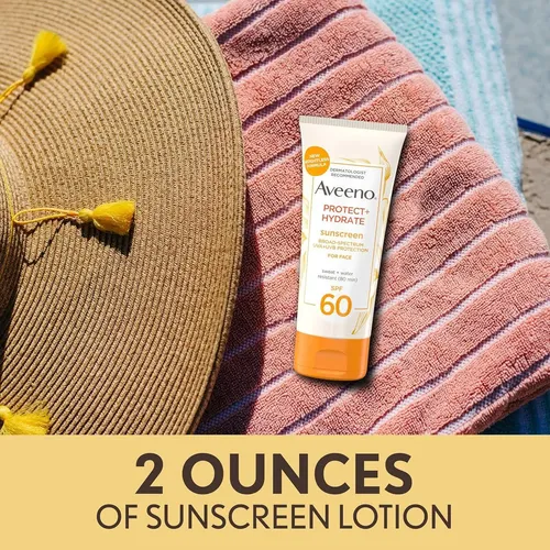 Aveeno Protector Solar Facial Spf 60 59 Ml Piel Sensible