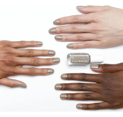 Esmalte Vegano Essie Expressie Gris Secado Rápido 0.33 Oz