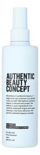 Spray Acondicionador Authentic Beauty Concept Hydrate 250ml