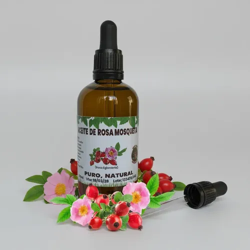 Aceite De Rosa Mosqueta Puro Cremas Masajes Estrias 100 Ml