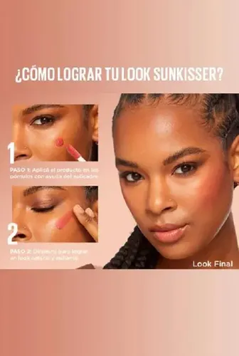 Rubor Líquido Maybelline Sunkisser Blush Natural Y Luminoso