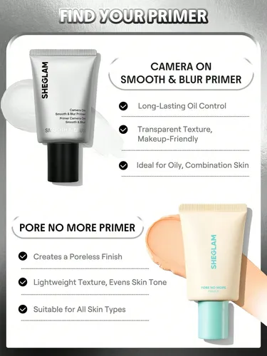Primer Facial Sheglam Alisador Y Difuminador De Poros