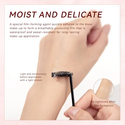 Qibest Fijador Cejas Transparente Cera Natural Larga Duratio