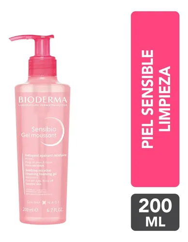 Bioderma Sensibio Gel Moussant – Gel Limpiador Suave Para Pi
