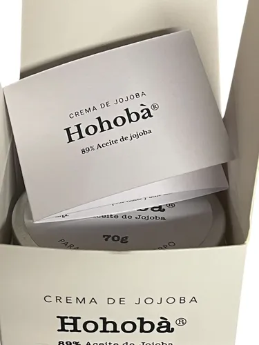 Crema De Jojoba De Hohobà (con Un 89%! De Jojoba)