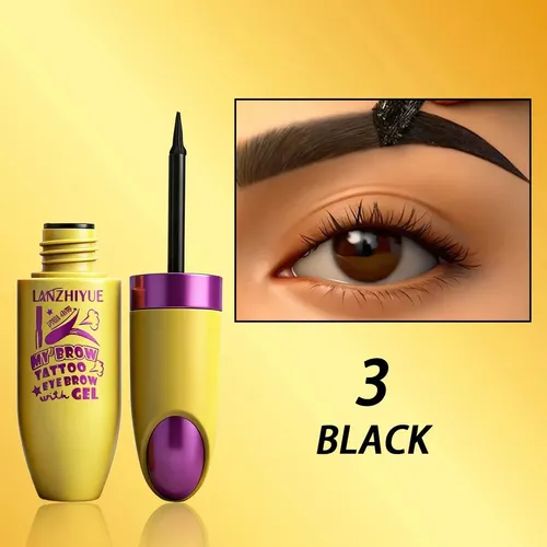Tinte En Gel Para Cejas Peel Off Tattoo, Fácil De Quitar