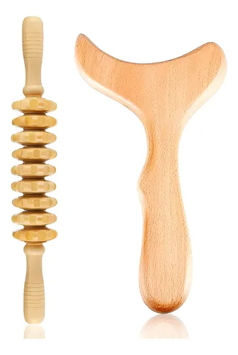 Herramientas De Masaje Wood Therapy Gua Sha Kit Wyjtpone (2