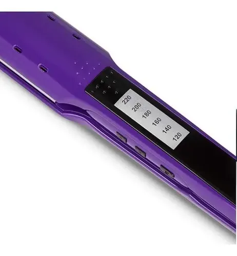 Planchita De Pelo W100 Winco Nano Titanium Ultra Fina Led