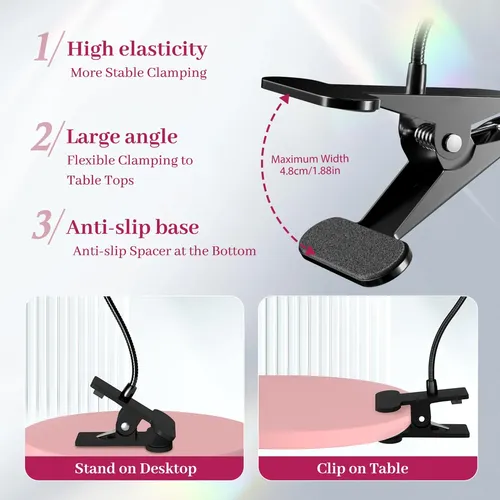 Lámpara Uv Led Para Uñas Negra Con Control Pie
