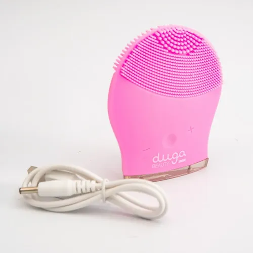Limpiador Vibrador Facial De Silicona Recargable Duga D345 B