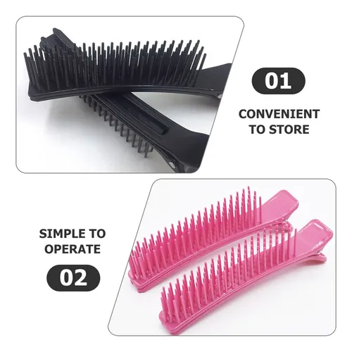 4 Clips De Pelo Para Peinar, Clips Creativos Para Cabello