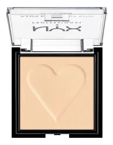 NYX Professional Makeup Can’t Stop Won’t Stop Polvo Matificante Compacto Fórmula de Larga Duración Controla el Brillo y Sella el Maquillaje para un Acabado Mate Profesional, Tono Medium, 6 g