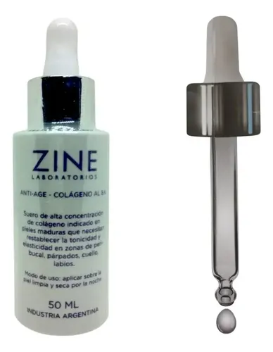Ultra Colageno 8% Piel Madura Tonicidad Antiage 50ml Zine