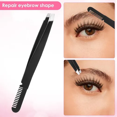 Set De Cuidado De Cejas 5 En 1 Qulkws – Tijeras, Pinzas