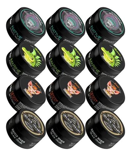 Kit Pomadas Abm 12 X 90g. Native,marine,desert,black.