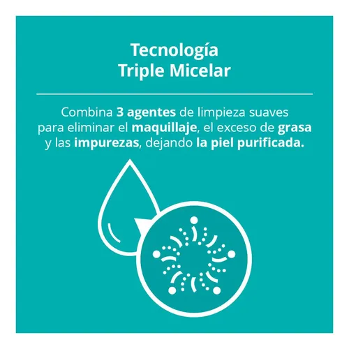Agua Micelar Neutrogena® Purified Skin® 7 En 1 X 200 Ml