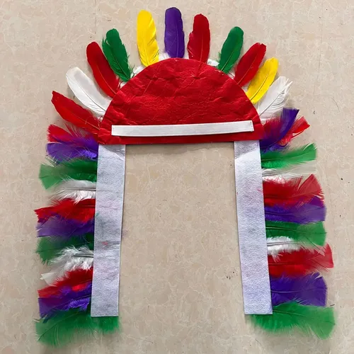 2 Tocado De Plumas, Diadema Para El Pelo, Para Puesta En