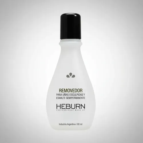 Removedor Esmalte Semi Acrílico Uñas Esculpidas Heburn 60ml
