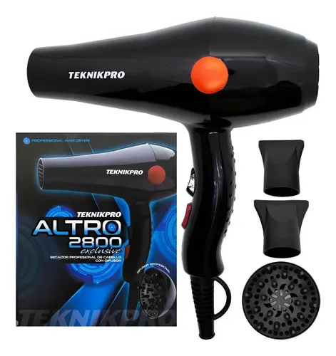 Secador De Pelo Profesional Altro 2800 Teknikpro