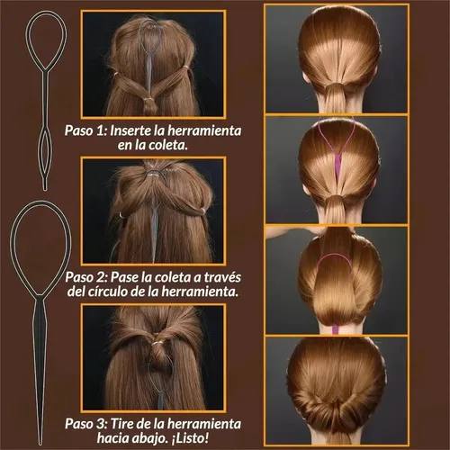 Xi 1209 Pcs Ligas Para Cabello Elásticas, Donas Para El Muje