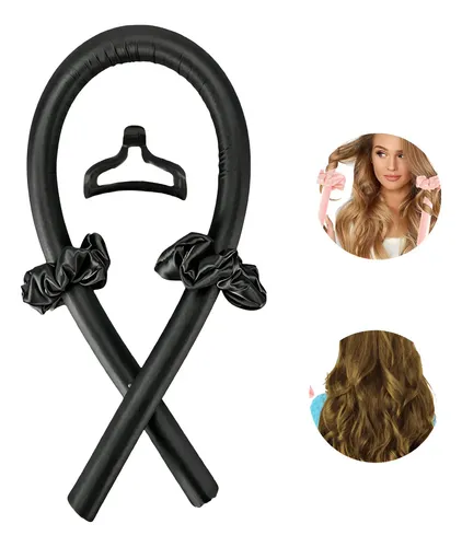 Rizador Rulero Ondas Sin Calor Cabello Rizos Vincha Seda