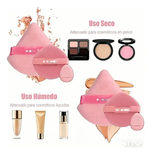Set 43 Brochas Y Esponjas De Maquillaje Con Estuche Portátil