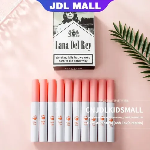 Labiales Lana Del Rey Juego De Lápiz Labial Mate 20pcs Set W