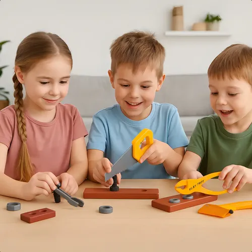 Juego Juguete Herramientas 7 Piezas Niños Importador Didáctico
