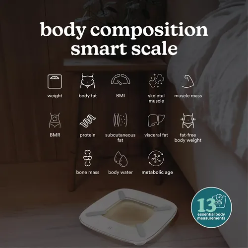 Pantalla Led Blanca Inteligente Digital Scale Homedics