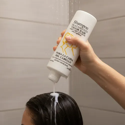 Shampo Vigor Hair Cabello Seco, Castigado, Caída Del Cabello