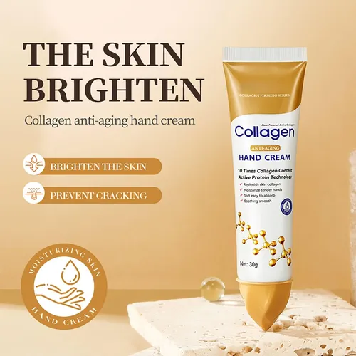 Crema Antiarrugas Manos Y Pies Colágeno 10x, Rápida