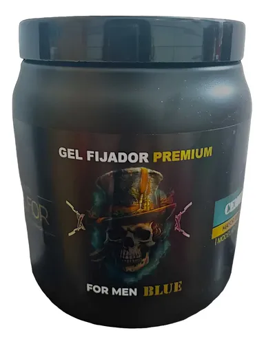 Gel Fijador Premium For Men Blue Cemento 900ml Beauty Walfor