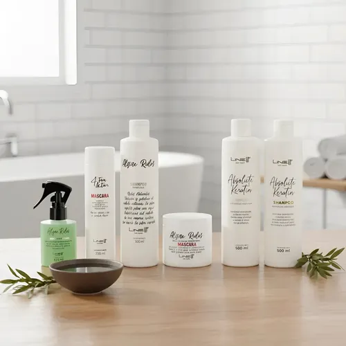 Kit Profesional Rizos Super Hidratación, Shampoo y Máscara Rizos Crema de Peinar Hidratación, reparadora y Protectora Térmica y Spray Hidratador y Formador (único AMC del Kit) de Rulos Line Up