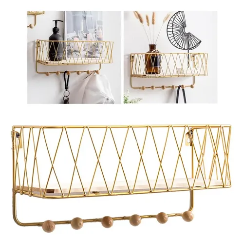 Jsjx Organizador Elegante Del Dorado Grande Dorado Grande