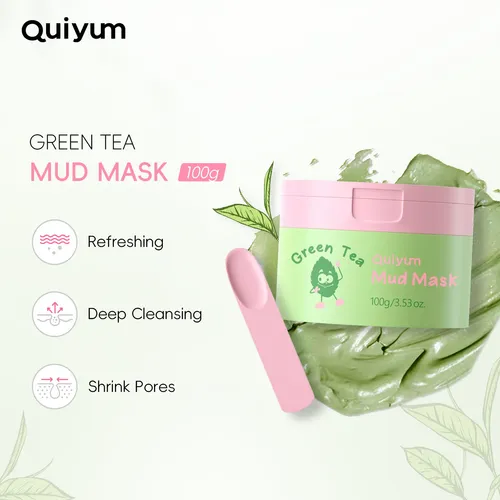 Mascarilla Facial De Té Verde Coreano – Poros Y Grasa;