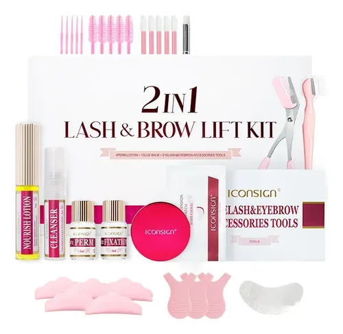 Kit Iconsign Para Permanente De Pestañas/cejas Profesional