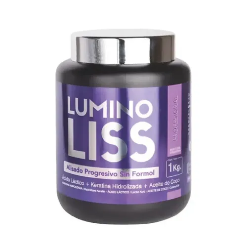 Set Alisado Luminoliss + Shampoo Luminoclean 1kg 3c