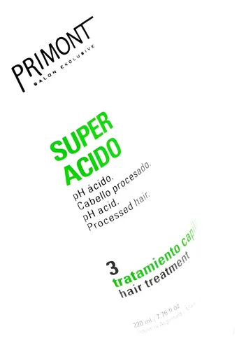 Tratamiento Super Acido Primont X 150ml Tecnologia Plex