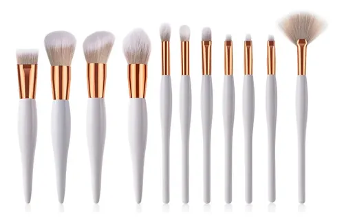 Set De 11 Brochas De Maquillaje