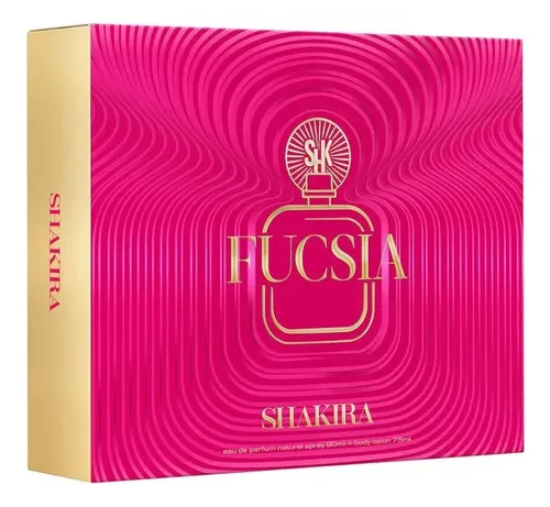 Estuche Perfume Mujer Shakira Fucsia 2026 Edp 80ml