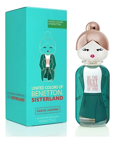 Perfume Benetton Sisterland Green Jasmine Edp 80ml