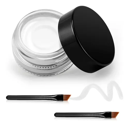 Lápiz De Ojos En Gel Erinde 04 Blanco Impermeable Con