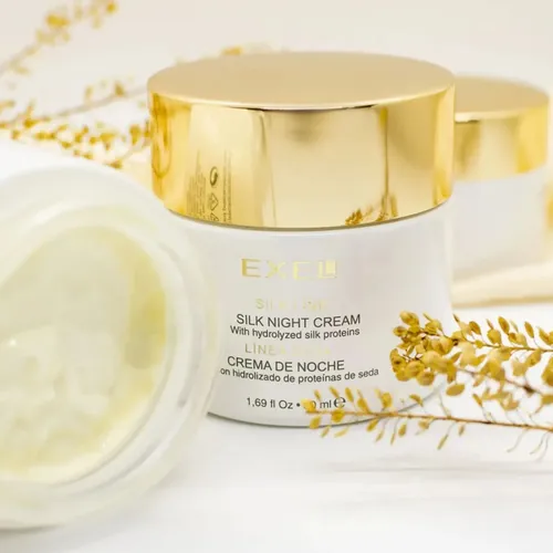 Crema Noche Exel Linea Seda Antiarrugas Manchas Antiage 50ml