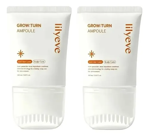 Kit Xl 2 Sérum De Crecimiento Capilar Lilyeve Con Cepillo 10