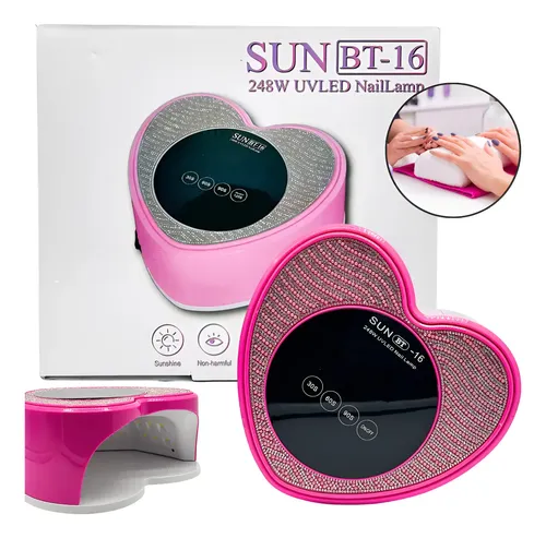 Cabina Para Uñas 248w Sun Uv/led Corazon Manicura Y05