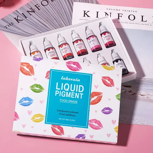 Set De Pigmentos Para Brillo Labial Líquido