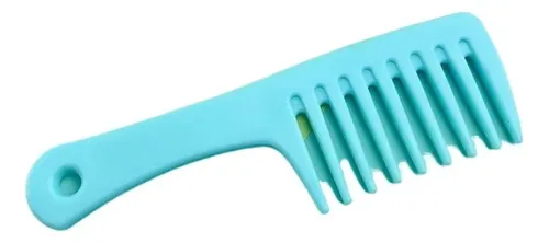 F= Peine Bolsillo Dientes Anchos Antiestático Rizado Niño