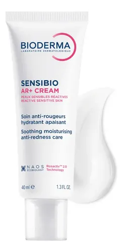 AR+ Crema Bioderma Sensibio día para piel sensible de 40mL/40g