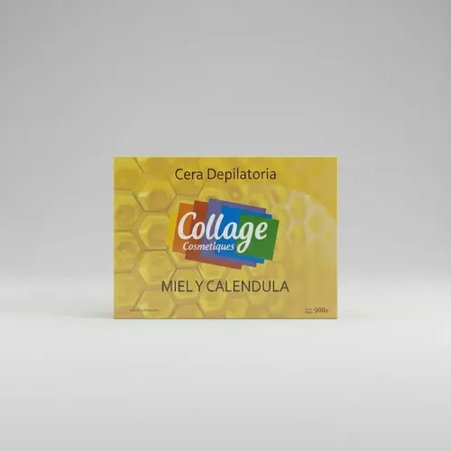 Collage Cera X 2 Miel Y Calendula X 900gr,depilacion Suave